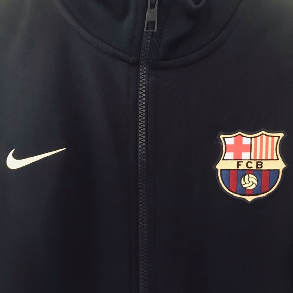 MINT Nike FC Barcelona Presentation Jacket - Picture 3 of 5